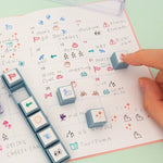 Mini Push Button Stamp - Vehicle