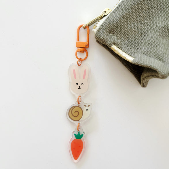 Bag Charm Keychain: Bunny