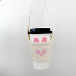 Pink Bear Drink Carrier