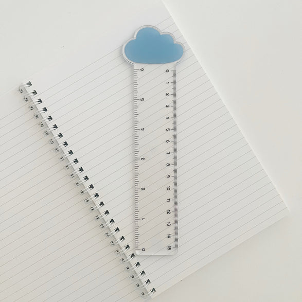 Cloud Acrylic Ruler