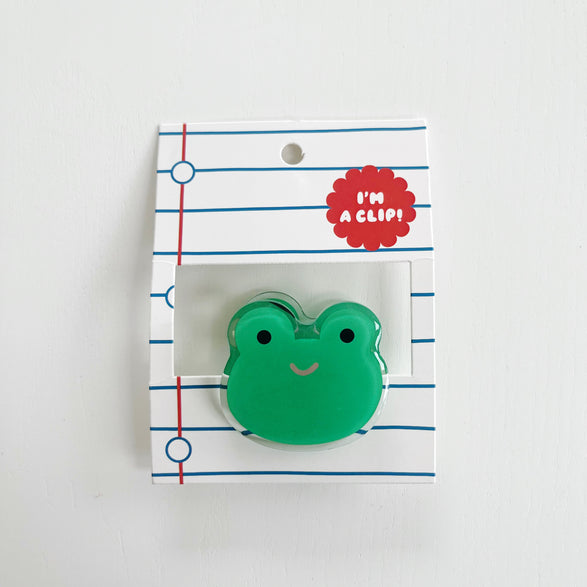 Frog Acrylic Clip