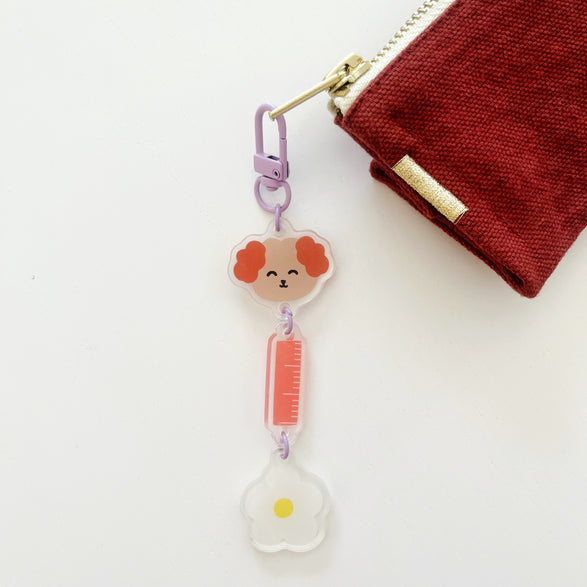 Bag Charm Keychain: Dog