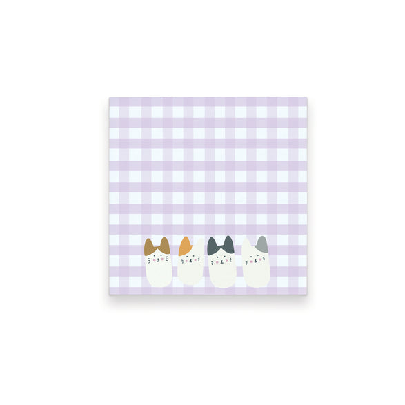 Mini Cats Memo Pad