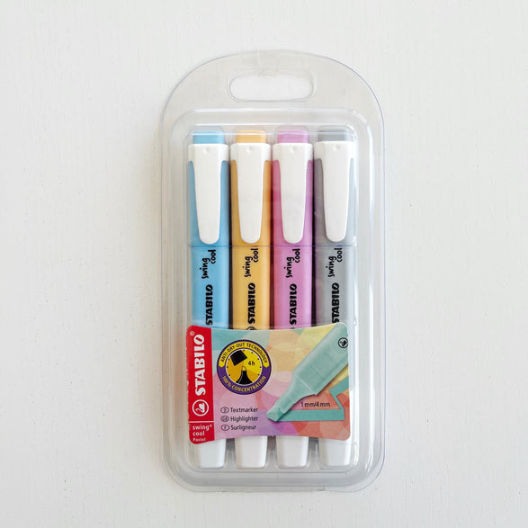 Stabilo Highlighter - Set of 4 (3 color options)