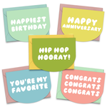 Die Cut Greeting Card Boxed Set