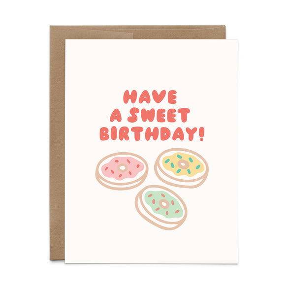 Sweet Birthday Donuts Card