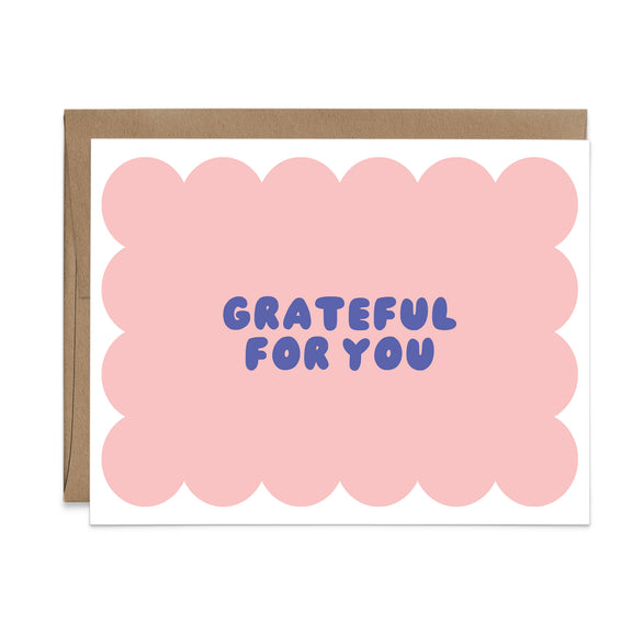 Grateful for You Card