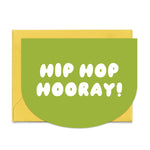 Hip Hop Hooray Chartreuse Card