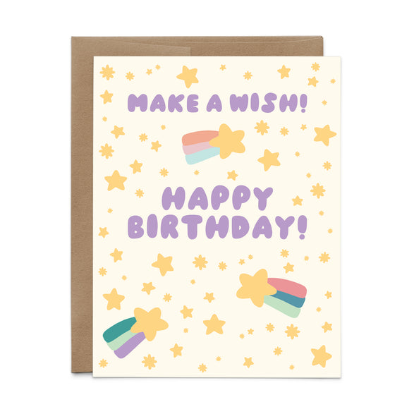Make A Wish Birthday Card