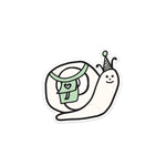 Party Snail Vinyl Sticker