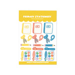 Primary Stationery Sticker Sheet