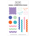 Purple Journal + Planner Washi Sticker Sheet