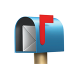 Cotton Canvas Pouch: Red Mail Truck