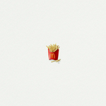 5x5 Art Print: Mini French Fries