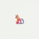 5x5 Art Print: Mini My Little Pony
