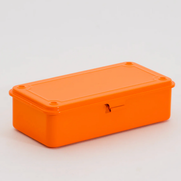 Orange Toyo Steel Toolbox (T190)