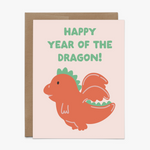 Happy Year of the Dragon Greeting Card