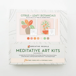 Paint By Numbers Kit + Easel: Citrus + Leaves