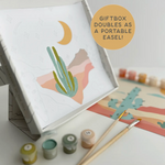 Paint By Numbers Kit + Easel: Citrus + Leaves