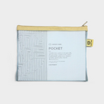 Medium Mesh Pouch - Cream