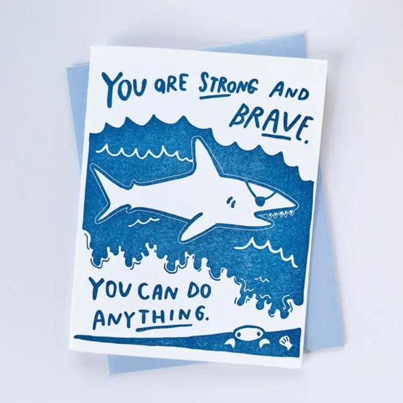 Strong and Brave Shark