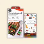 Autumn/Fall Watercolor Colorsheets