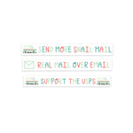 Send More Snail Mail Washi Tape - 15mm