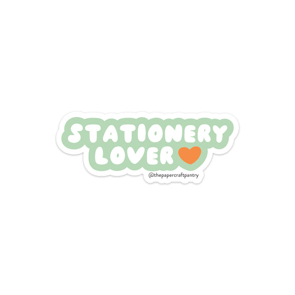 Stationery Lover Vinyl Sticker