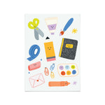 5x7 Art Print: Stationery Supplies