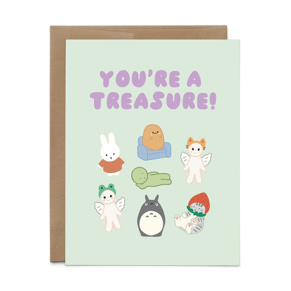 You're A Treasure Card