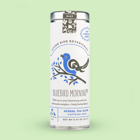 Bluebird Morning Tea Tin