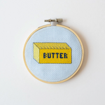 Cross Stitch Kit: Butter