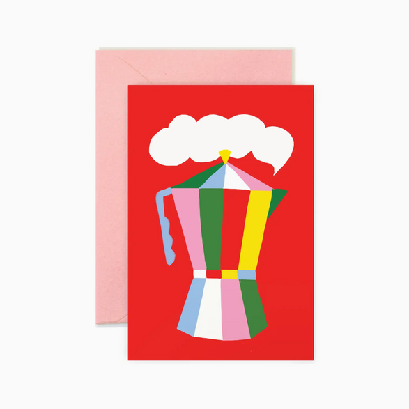 Colorful Espresso Mini Card