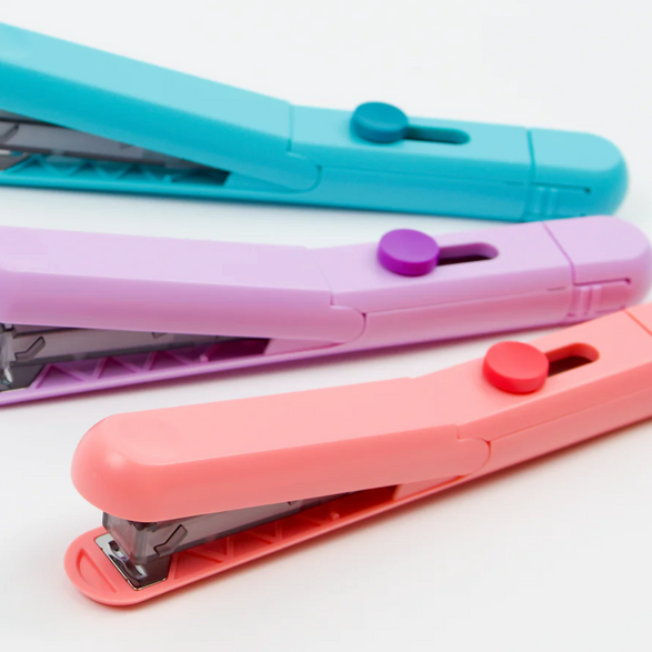 Colorful Portable Stapler - 3 color options