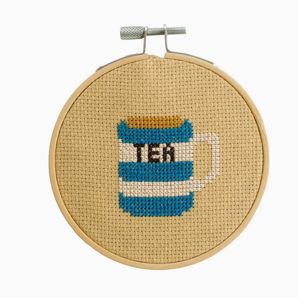 Cross Stitch Kit: Tea