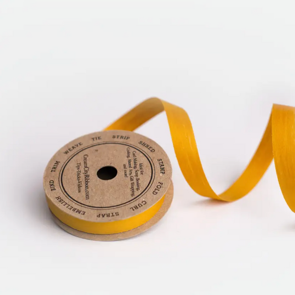 1/2" Cotton Curling Ribbon - 7 color options