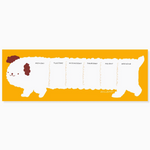 Daisy Dog Weekly Desk Planner