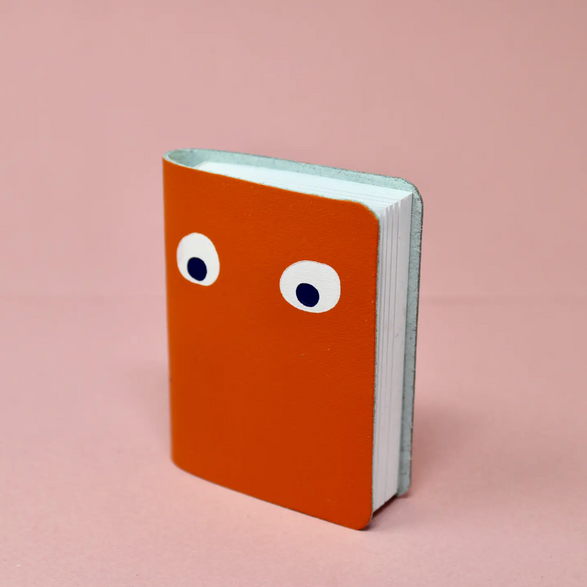 Blank Mini Notebook: Orange