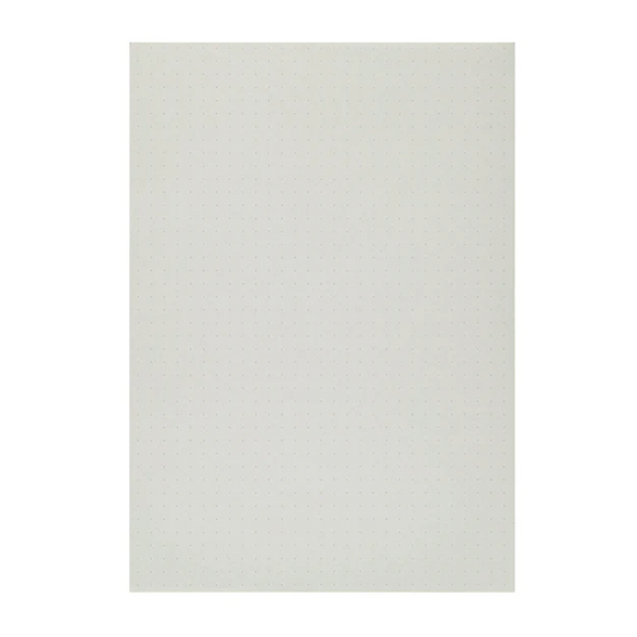 Dot Grid Midori Notepad: Soft Grey