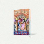 5x5 Art Print: Mini Harry Potter Book