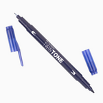 Twin Tone Dual Tip Marker Pen - 28 color options