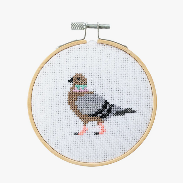 Cross Stitch Kit: Pigeon