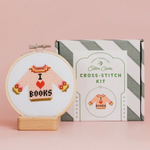 Cross Stitch Kit: Books Sweater