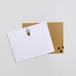 Boba Flat Notecard