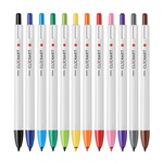 Zebra Clickart Marker Pens (Set of 12) - 4 color palette options