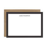 Custom Stationery: Classic Border - 14 Color Options