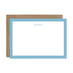 Custom Stationery: Classic Border - 14 Color Options
