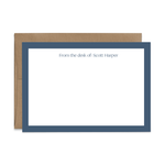 Custom Stationery: Classic Border - 14 Color Options