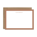 Custom Stationery: Classic Border - 14 Color Options