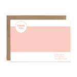 Custom Stationery: Color Block